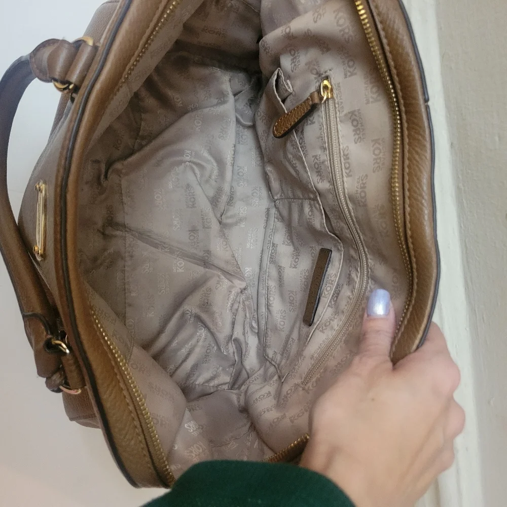 Michael Kors Large‎ Sandrine Bowler Bag. EUC.  Quiet Luxury Corpgore